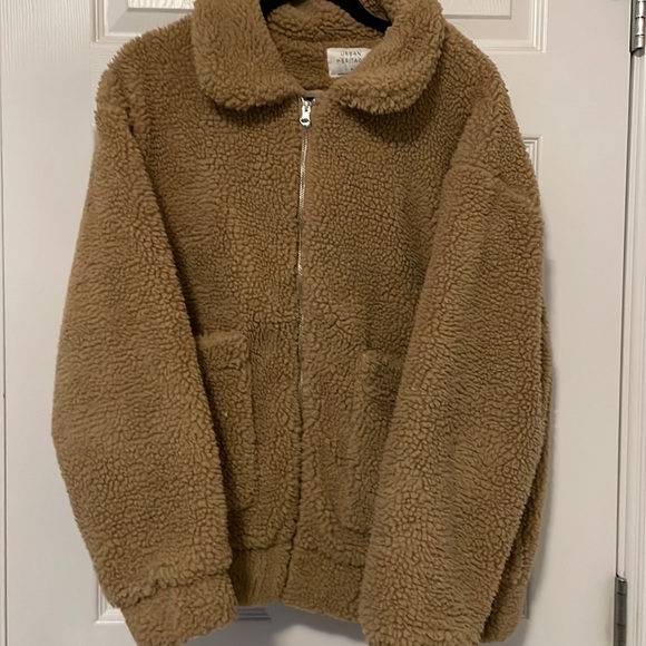 Tan Women’s Teddy Jacket (Urban Heritage) - Picture 1 of 2